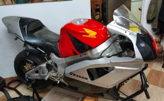 Depósito Gasolina Aluminio 24L Honda vtr sp1-sp2