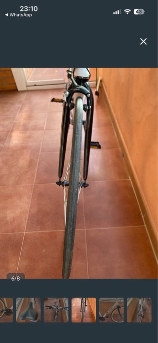 Bicicleta Da Vinci Carretera Blanca