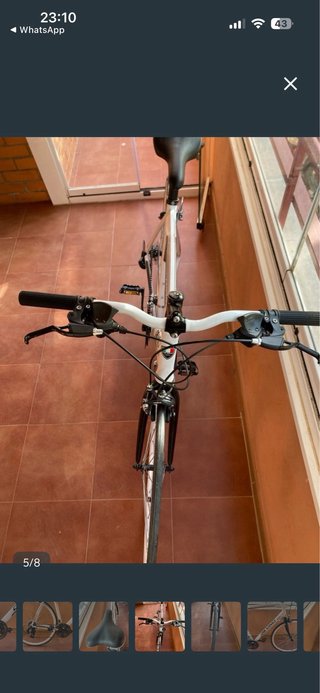 Bicicleta Da Vinci Carretera Blanca