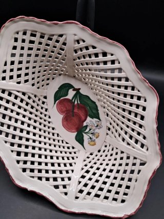 Cesta calada ceramica Portugal