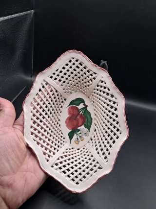 Cesta calada ceramica Portugal