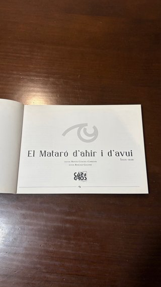 “El Mataró d’ahir i d’avui”