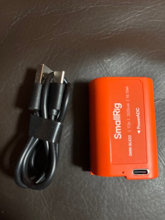 SmallRig DMW-BLK22 Batería Cámara LUMIX USB-C