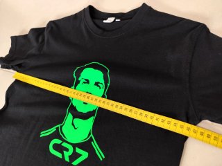 T-Shirt para Homem - CR7 Cristiano Ronaldo (S)