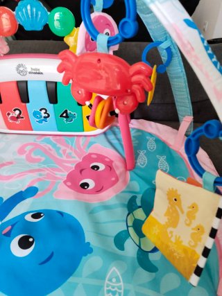 Gimnasio Bebé Baby Einstein Piano Marino