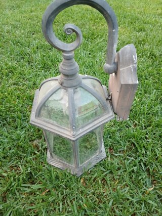 Lámparas de exterior vintage (2 unidades)