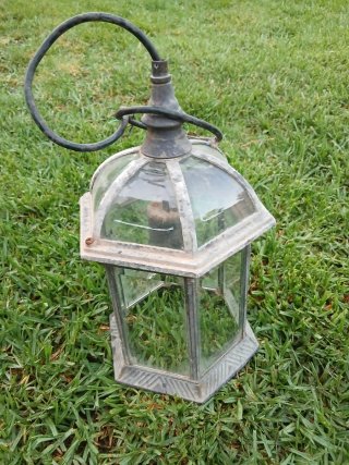 Lámparas de exterior vintage (2 unidades)