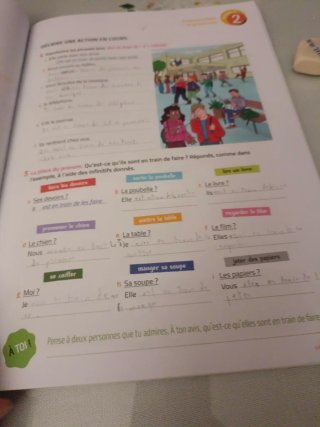 Cuaderno de francés