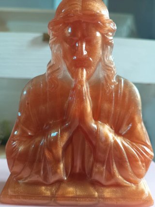 Busto Gesù Cristo dorato
