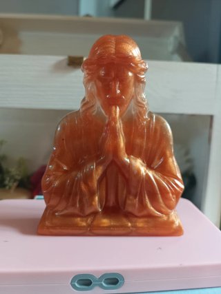 Busto Gesù Cristo dorato
