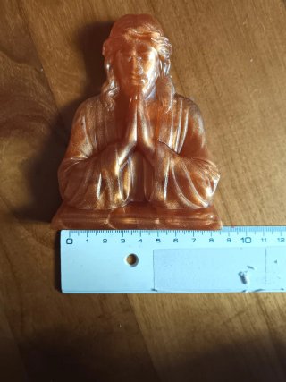 Busto Gesù Cristo dorato