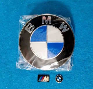 Emblema BMW Capó 82mm + 1 Regalo