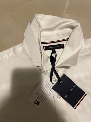 Camicia Tommy Hilfiger bianca ragazzo 152 Cm
