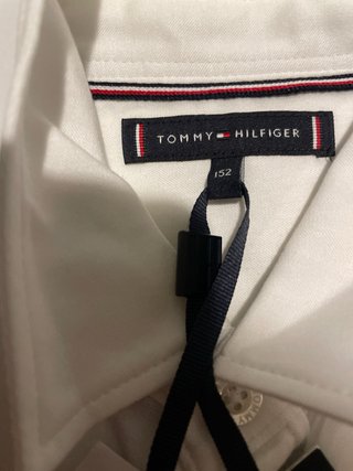 Camicia Tommy Hilfiger bianca ragazzo 152 Cm