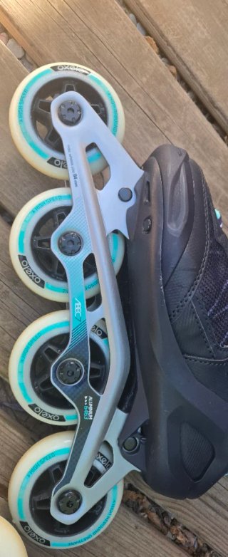 Patines en línea Oxelo Fit 500 Talla 36 + Bolsa