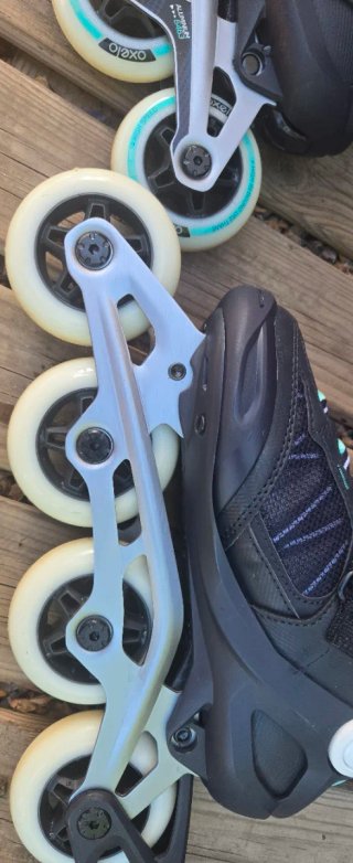 Patines en línea Oxelo Fit 500 Talla 36 + Bolsa
