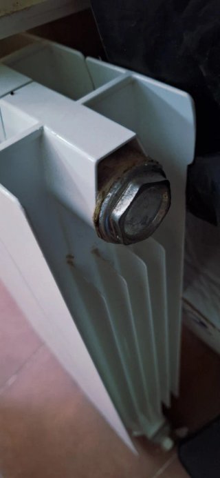 Radiador blanco