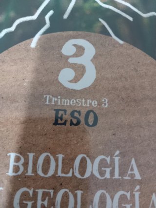 Biología y Geología 3°eso. Trimestre 1,  2 y 3.