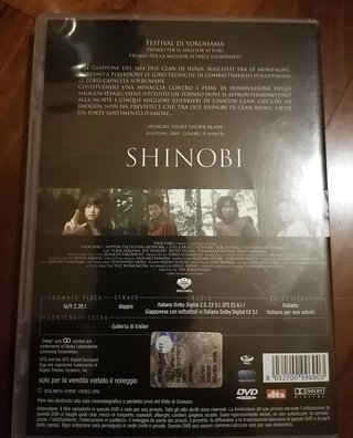 Shinobi - La Spada Contro Il Cuore DVD