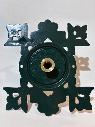 Fuente ornamental vintage aluminio fundido