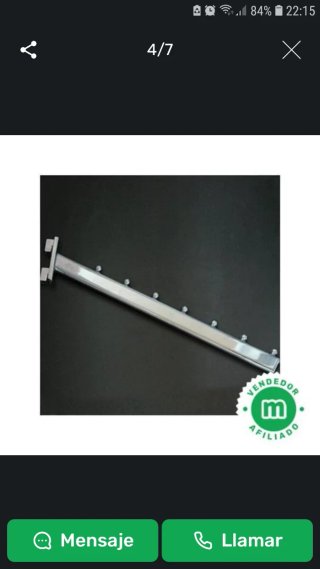 Estructura metálica para tienda