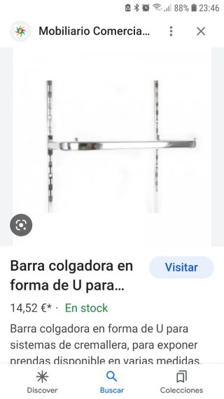 Estructura metálica para tienda