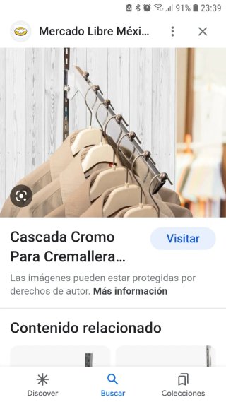 Estructura metálica para tienda