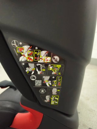 Silla de coche Britax Römer negra