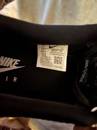 Nike Air Force 1 Piel Serpiente Negra