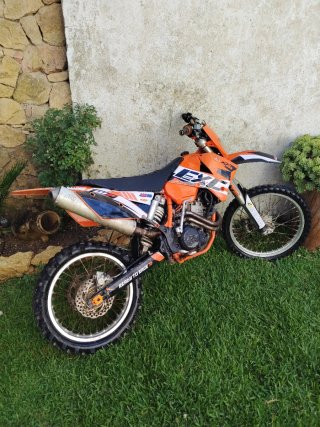 KTM 450 EXC Enduro Naranja