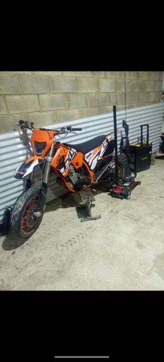 KTM 450 EXC Enduro Naranja
