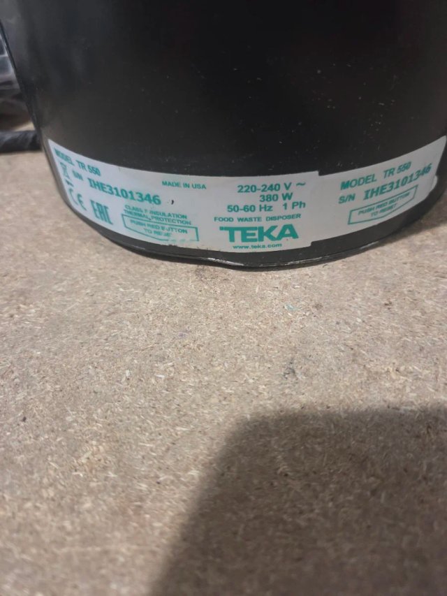 Triturador de Fregadero Teka TR 550