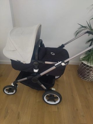 Carrito Bugaboo Fox 3 Negro/Gris