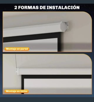 Pantalla Proyector 84 pulgadas 181cm
