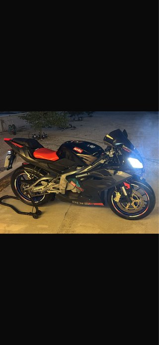 Aprilia RS 125 2T Moto Deportiva Negra/Roja