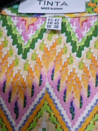 Camisa Tinta Multicolor