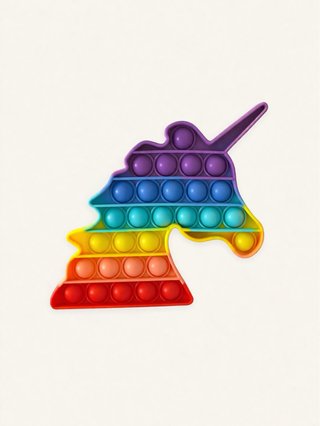 Pop-it Unicornio Arcoíris