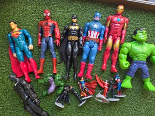 Pack Superhéroes Marvel y DC