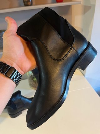 Botas Altas Zara Talla 37 Negras Nuevas