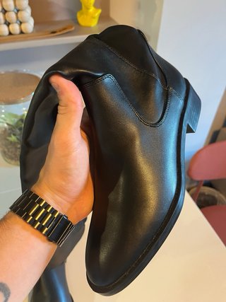 Botas Altas Zara Talla 37 Negras Nuevas