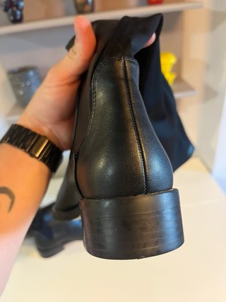 Botas Altas Zara Talla 37 Negras Nuevas