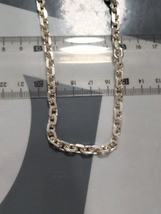 Cadena de plata para hombre nueva.