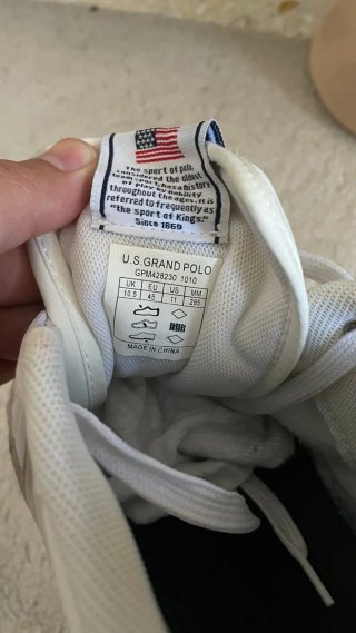 Zapatilla U.S. Grand Polo Blanca