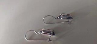 Pendientes Plata y Concha
