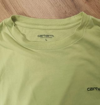 Camiseta Carhartt Talla L Verde Lima