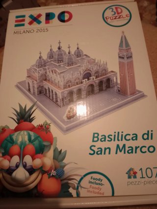 Maqueta 3D EXPO Milano 2015 Basilica San Marco