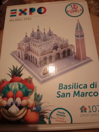Maqueta 3D EXPO Milano 2015 Basilica San Marco
