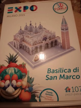 Maqueta 3D EXPO Milano 2015 Basilica San Marco