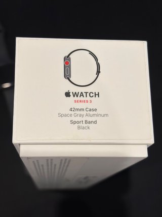 Apple Watch 42mm Serie 3 Gris Espacial