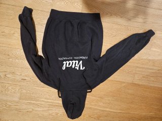 Sudadera Negra Para Badminton